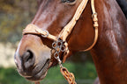 Komplet Flower hackamore - 3 dele