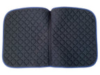 Tidløst sadelunderlag med åndbar underside